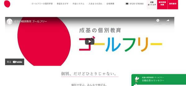 3.ゴールフリー｜個別指導で効率よく合格を目指す