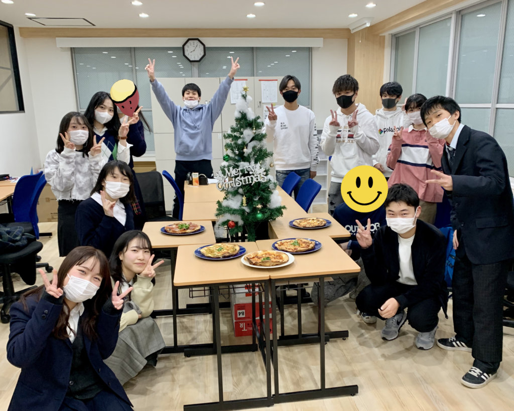 『受験生　10分だけの　クリスマス？』🎅🍕